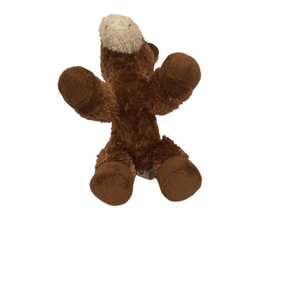 AURORA Brown and White Plush Horse Mini Flopsie 7” - Picture 9 of 10